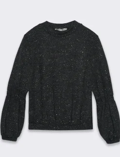 Piazza Italia T-shirt in maglina. - Nero Best