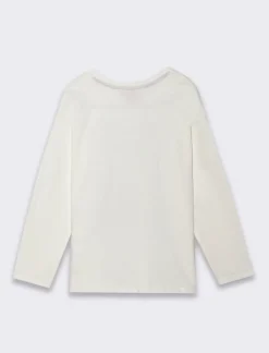 Piazza Italia T-shirt manica lunga da bambina con stampa Barbie - sporco Bianco Best Sale