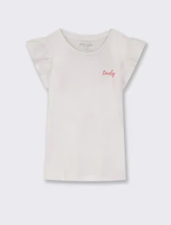 Piazza Italia T-shirt mezza manica con stampa - Bianco Cheap