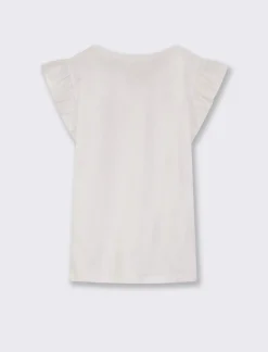 Piazza Italia T-shirt mezza manica con stampa - Bianco Cheap