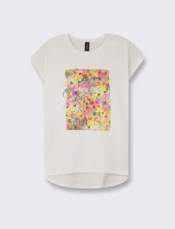 Piazza Italia T-shirt mezza manica in cotone con stampa diversi colori disponibili - var 1 Fashion