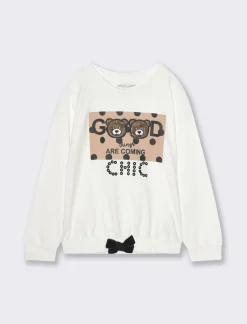 Piazza Italia T-shirt orsetto da bambina - Beige Outlet