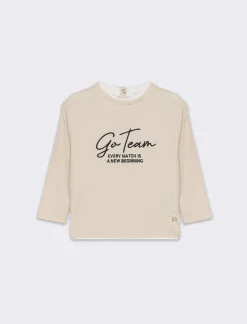 Piazza Italia T-SHIRT TESSUTO WAFFLE - Sabbia Discount