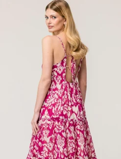 Piazza Italia Vestito a bretelle in tessuto leggero con inserto effetto metallizzato - var 2 Flash Sale