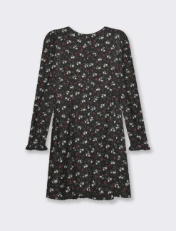 Piazza Italia Vestito corto con maniche a 3/4 a sbuffo e volant sul fondo - var 2 Shop