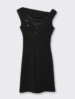 Piazza Italia Vestito corto con strass - Nero Store