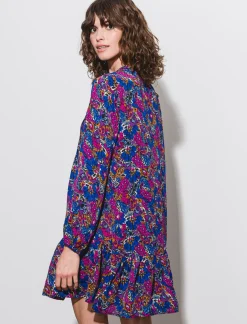 Piazza Italia Vestito fantasia con arricciatura - var 2 Hot