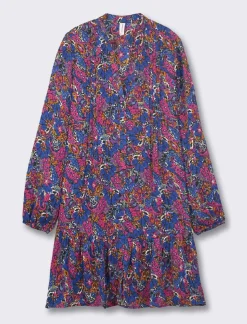 Piazza Italia Vestito fantasia con arricciatura - var 2 Hot