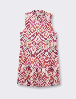 Piazza Italia Vestito fantasia con bottoni sul davanti - var 2 Best Sale