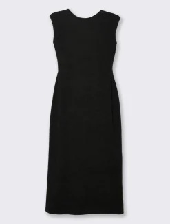 Piazza Italia Vestito loungette con manica ad aletta - Nero Online