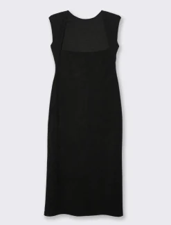 Piazza Italia Vestito loungette con manica ad aletta - Nero Online