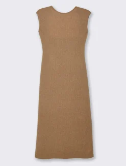 Piazza Italia Vestito loungette con manica ad aletta - Cammello Discount