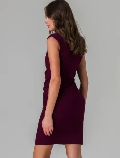 Piazza Italia Vestito smanicato con arriccio al fianco - Vinaccia Flash Sale