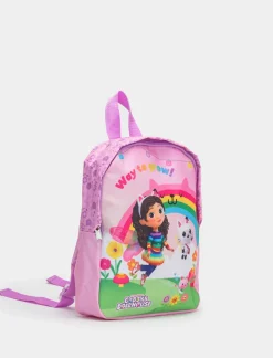 Piazza Italia Zaino da bambina varie licenze cartoons - Bianco Clearance