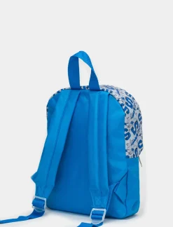 Piazza Italia Zaino da bambino con stampa lucenze Supereroi - Blu Shop