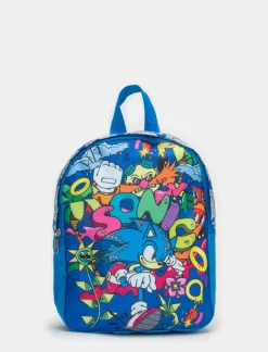 Piazza Italia Zaino da bambino con stampa lucenze Supereroi - Blu Shop