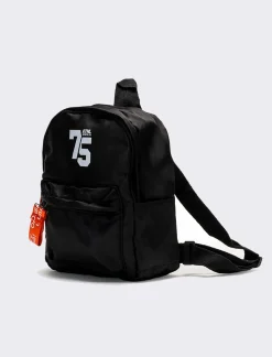 Piazza Italia Zaino da bambino con tasca frontale e zip - Nero Sale