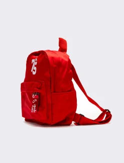 Piazza Italia Zaino da bambino con tasca frontale e zip - Rosso Best Sale