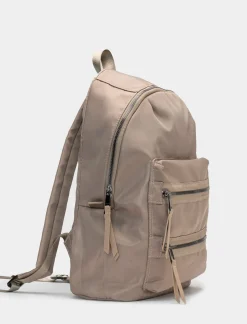 Piazza Italia Zaino da donna in nylon 40 x 30 x 12 cm - Beige Online